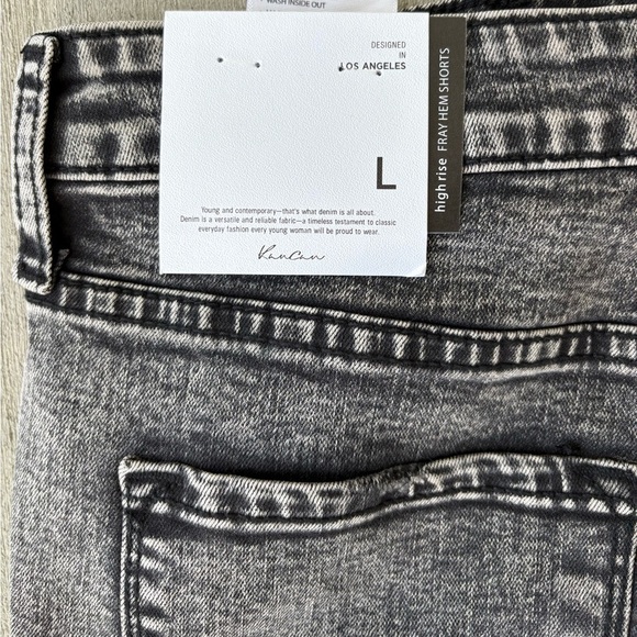 KanCan  Kaia Shorts - Vintage Black Jean Shorts Large NEW! - Picture 6 of 7